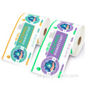 Aangepaste logo stickers chemische waarschuwing chemie -labels